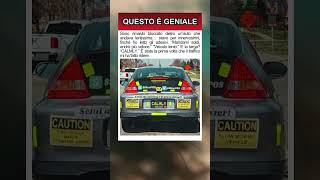 La targa dice tutto