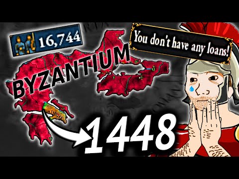 DESTROY THE OTTOMANS In 4 YEARS as BYZANTIUM in EU4 1.37