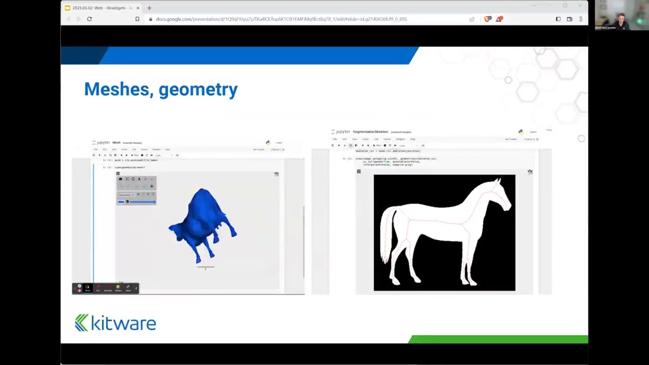 Web Visualization Frameworks from Kitware