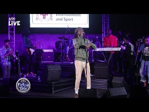 Determine son Runkus with a Explosive Performance AT 100 live hope road reggae month