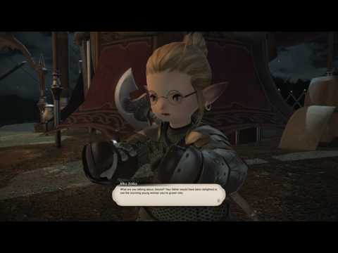 FINAL FANTASY XIV - Fran Seara - Scholar Lv 70 job quest.