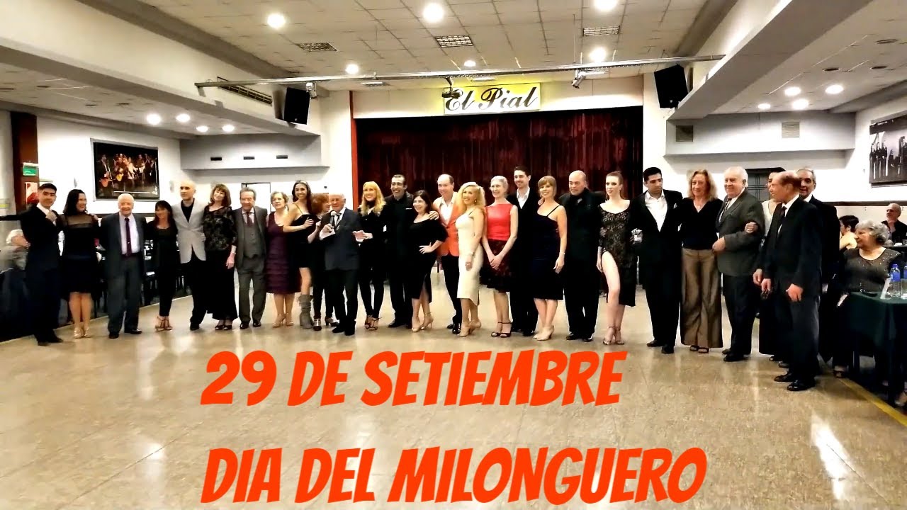 Conmemoración del dia del milonguero 29 de setiembre 2022, Oscar Hector, baile de tango en El Pial