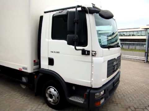 MAN TGL 8.180 4x2 BOX LORRY 11-07 WHITE