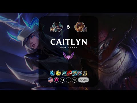 Caitlyn ADC vs Ziggs - NA Master Patch 13.13