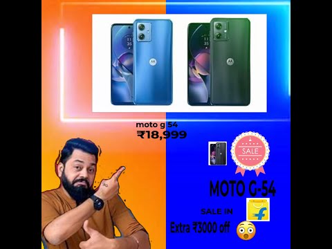 MOTOROLA G-54 unboxing ⚡👍 first impression 📱📱🤔Videophone unboxing