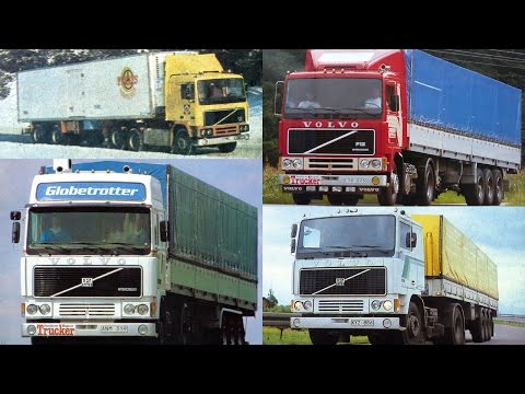 Volvo F10 / F12 - picture from old magazines '80s    (Pekaes)