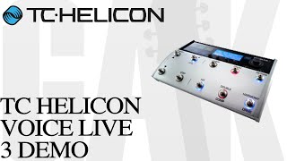 Video thumbnail for TC Helicon VoiceLive 3 TC Helicon VoiceLive 3 Review Demo by GAK