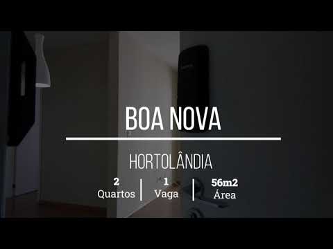 Apartamento com 2 dormitórios, 56 m² - Condomínio Boa Nova- Hortolândia/SP