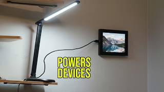 This Desk Lamp Cleans Up Desk Clutter and Reduces Eye Strain