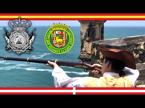 Ejercicios MILITARES según las ORDENANZAS de CARLOS III / REGIMIENTO FIJO de PUERTO RICO