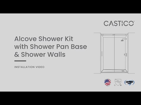 CASTICO - Alcove Shower Kit Installation Video