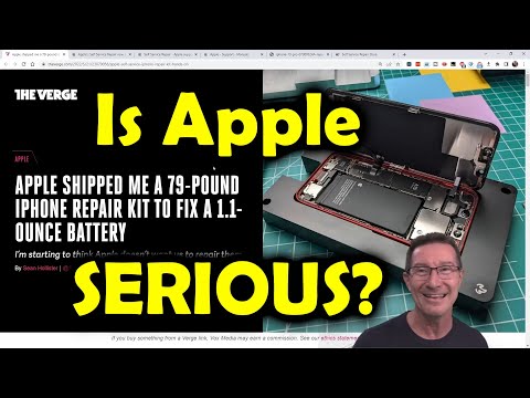 eevBLAB 97 - Is Apple Serious About Right To Repair? (The Verge)