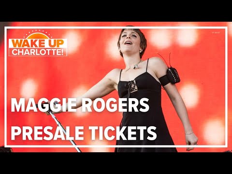 In-person ticket presale for Maggie Rogers show in Charlotte