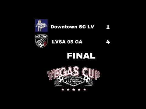 LVSA 05 GA v Downtown 05 Gold, from Vegas Cup 2022