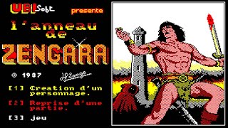 [Amstrad CPC] L' Anneau De Zengara - Longplay