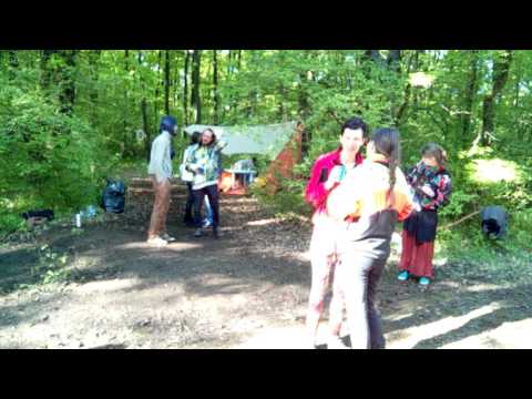 Psytrance party in padure la Finta jud. Dambovița