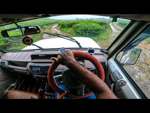Rainy day Mahindra Bolero Drive Part 3 🌧🌧⛈⛈🌈🌈 Offroad Drive Tea Estate