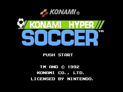 NES Konami Hyper Soccer