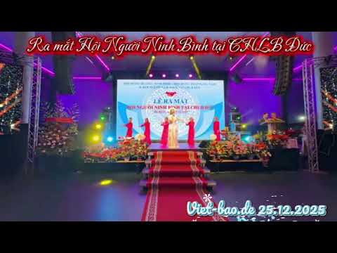 LỄ RA MẮT HỘI NGƯỜI NINH BÌNH TẠI CHLB ĐỨC 