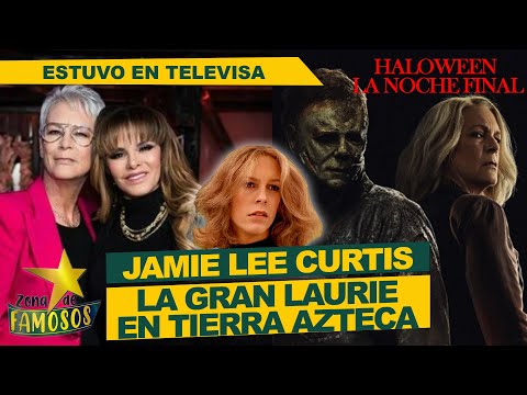 Jamie Lee Curtis llegó a Televisa, y además convivió con una diva de las telenovelas. Esto pasó…