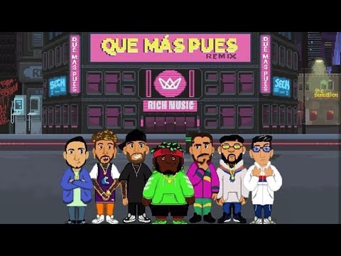 Que Mas Pues (Remix) - Nicky Jam ❌ Maluma ❌ Lenny Tavárez ❌ Farruko ❌ Sech ❌ Dalex ❌ Justin Quiles