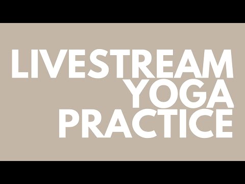 Lunchtime Livestream Chair Yoga