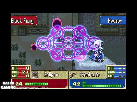 Fire Emblem GBA Blazing Blade 44   Recruiting Karel and Defeating Kenneth!