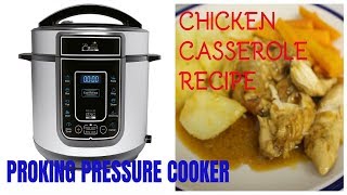 PRESSURE KING PRO COOKER REVIEW | CHICKEN CASSEROLE RECIPE
