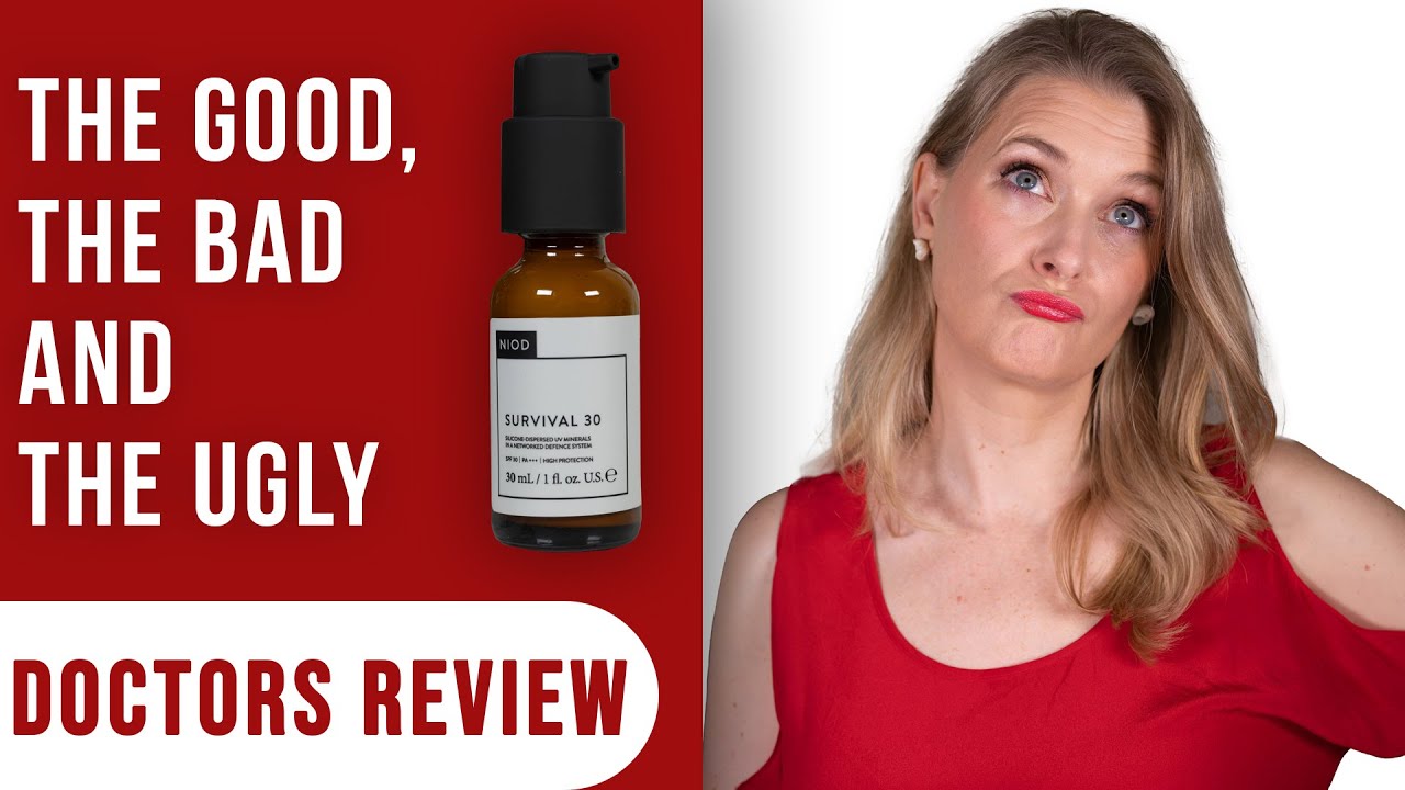NIOD Survival 30 Mineral Sunscreen - Is it any good? | Doctors Review