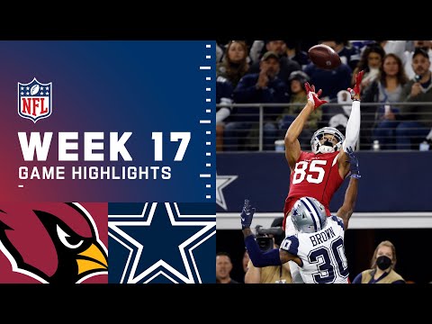 Cardinals vs. Cowboys Week 17 Highlights | NFL 2021