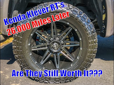 Kenda Klever RT\'s, 26,000 Miles Later...How Are They Holding Up???...Comparison To A Brand New Set