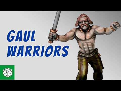 How To Paint SPQR Gaul Warriors