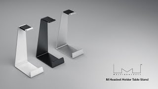 Video thumbnail for M Headset Holder Table stand by Multibrackets Europe
