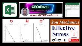 Learn Effective Stress Calculation with Excel Spreadsheets!