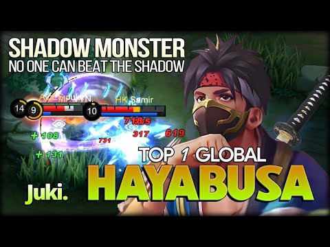 Shadow Watching Over You! Juki. Top 1 Global Hayabusa - Mobile Legends: Bang Bang