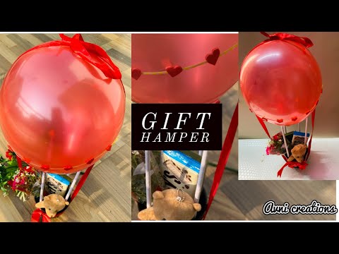 DIY balloon bouquet |Hot Air Balloon chocolate bouquet |easy gift idea |chocolate bouquet | Hamper