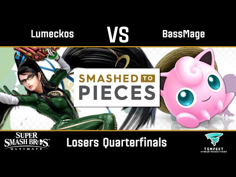 Lumeckos (Bayonetta) vs BassMage (Jigglypuff) - Ultimate Losers Quarters - Smashed to Pieces Finale
