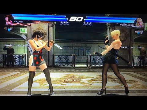 Anna y Nina Vs Lili y Alisa - Tekken Tag Tournament 2 ( Uchiha x24 ) PS3