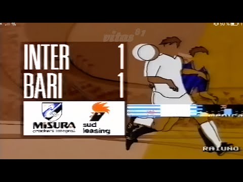 Inter-Bari 1-1, 1989/90 - Domenica Sportiva