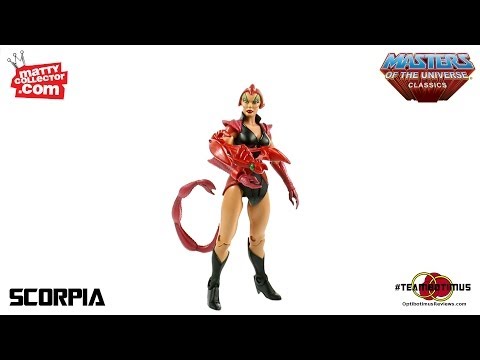 Video Review of the Masters of the Universe Classics: Scorpia