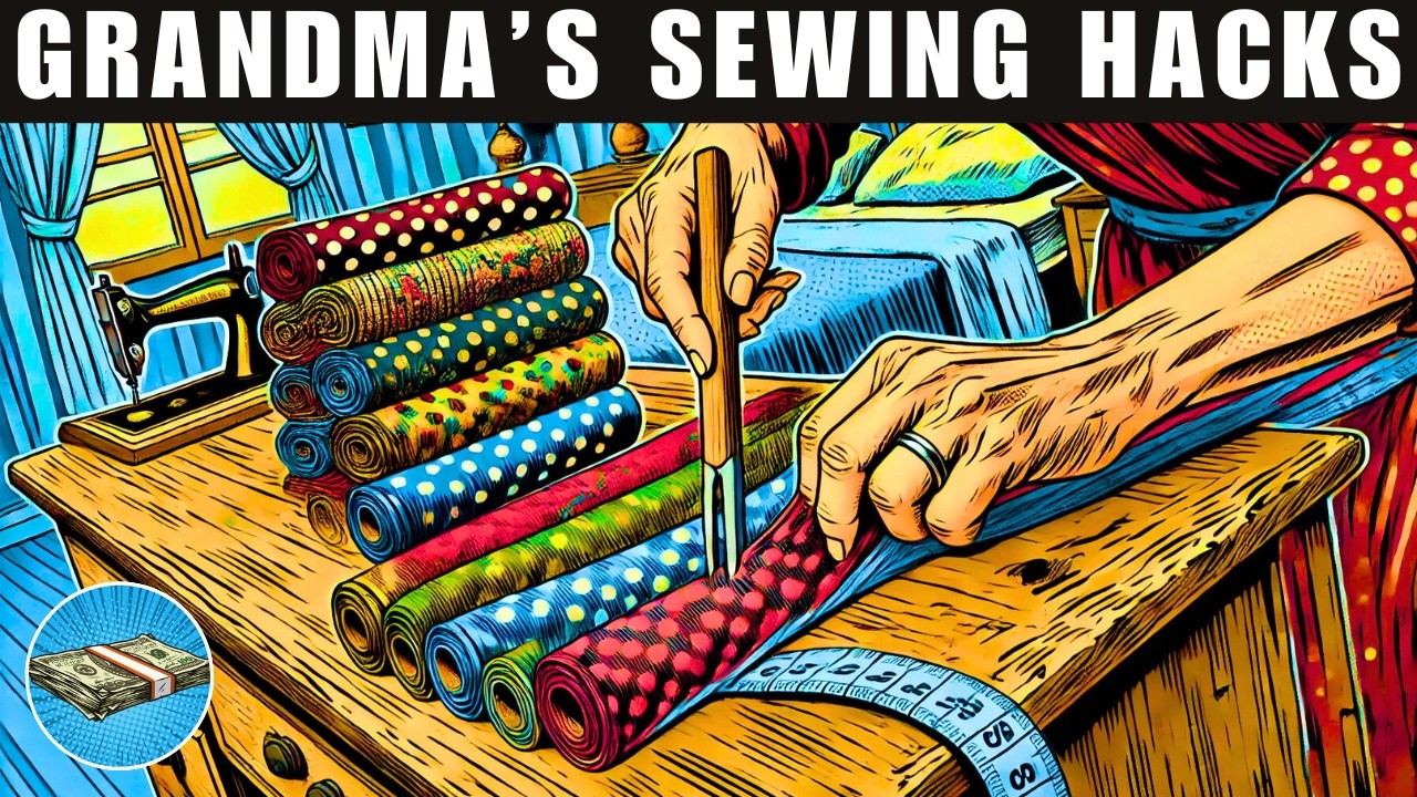 Grandma's 40 Sewing Hacks & Tips That You Wish You Knew Sooner