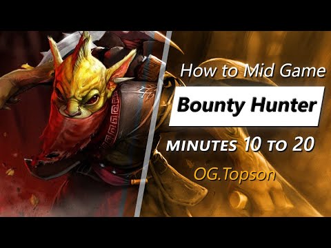 Own the mid game with Bounty Hunter (feat. Topson) | Minute 10 to 20