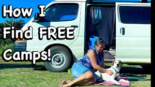 FAQ: How do I find free camps? Solo Female Van Life