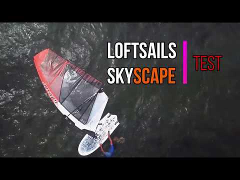 Test lofsail Skyscape. Velas para windfoil
