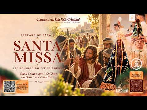 AO VIVO 🔴 | 29º DOMINGO DO TEMPO COMUM - Santuário Nossa Senhora Aparecida - 18/10/2026