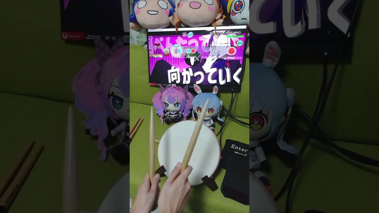 Bring it on - ROF-MAO | open!taiko with Drums 🥁