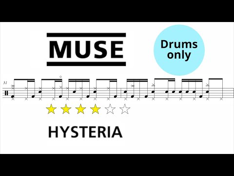 Muse - Hysteria [FOR PRACTICE]