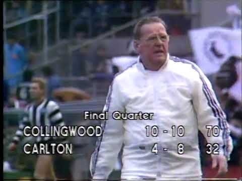Round 14 1983 Collingwood v Carlton Channel 7 highlights then ABC highlights