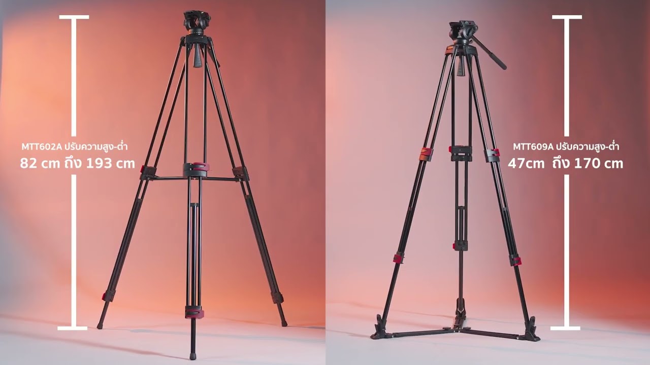 Miliboo MTT609A vs MTT602A Tripod Comparison