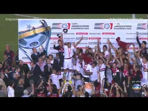 Gols - São Paulo (BRA) 2 x 0 Tigre (ARG) - Copa Sul-Americana 2012 - 12/12/2012 - Globo HD
